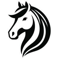 cabeza caballo icono